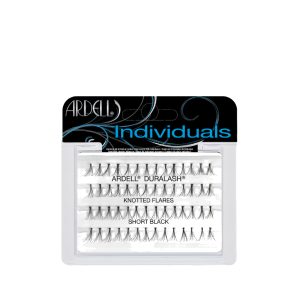 Ardell Duralash Individual Ciglia a ciuffetto naturali CON NODI corte nere