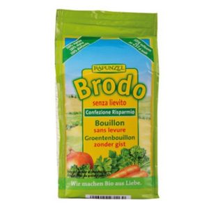 Brodo vegetale in polvere senza lievito aggiunto