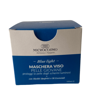 Maschera Viso Blue Light – pelle giovane