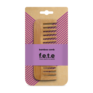 Pettine in bambù – F.E.T.E.