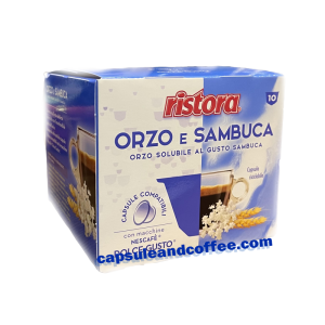 10 Capsule compatibili Nescafè Dolce Gusto Ristora Orzo e Sambuca Anice (novità)